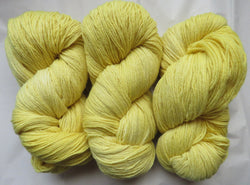 Fine Organic Merino - Worsted  - 8 oz -  YELLOW 2526