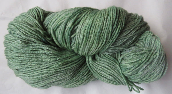 Fine Organic Merino - Worsted  - 8 oz -  MOSS 2532