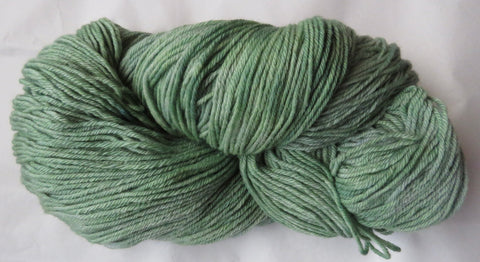 Fine Organic Merino - Worsted  - 8 oz -  MOSS 2532