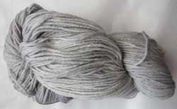 Fine Organic Merino - Worsted  - 8 oz -  SILVER 2537