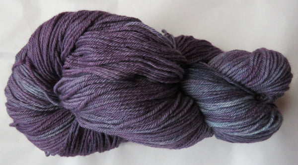 Fine Organic Merino - Worsted  - 8 oz -  TWILIGHT 2533