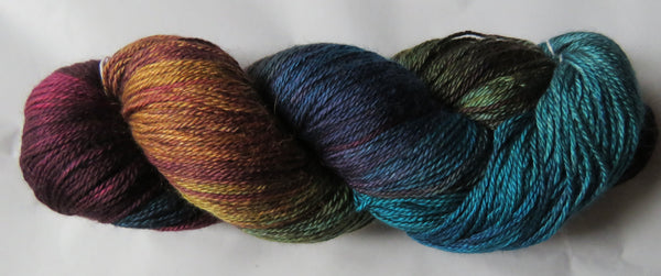 Hand Maiden Camelspin - Swiss Mountain Silk - Peacock