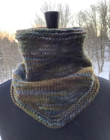 Pattern - Cowl - Plain Cowl - Aran/Worsted Weight - 2501