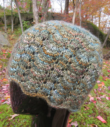 Pattern - Hat - Lace Hat in DK weight yarn - 2414