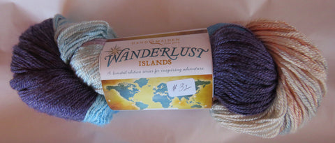 Hand Maiden Wanderlust Islands - Sea Silk Plush - Santorini