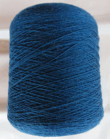 SPECIAL - Fine LACE  - Single Ply WOOL &  MOHAIR - Blue