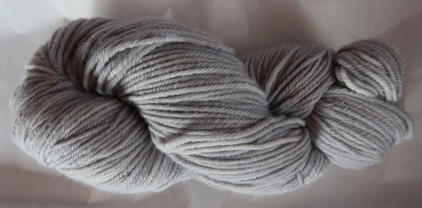 Fine Organic Merino - Worsted Weight  - Silver 17-5