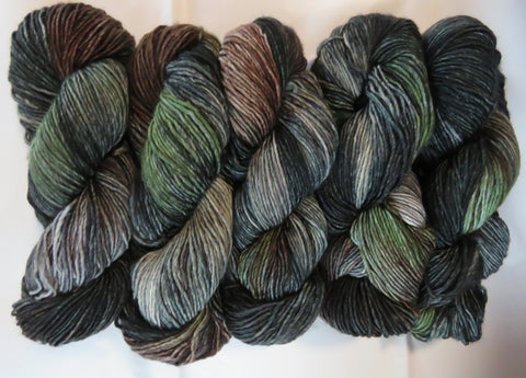 Merino DK Single Ply - Mineral w Sages 80
