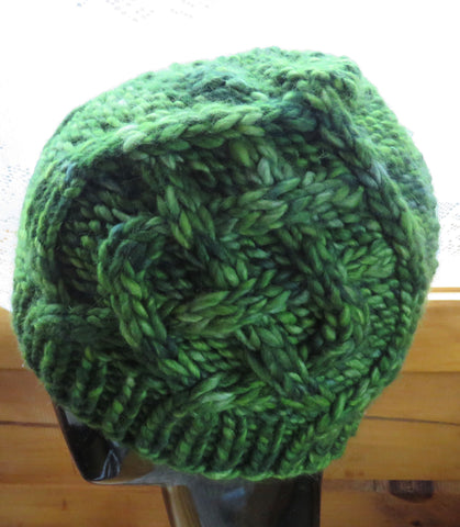 Pattern - Hat - Onion Dome Cable - Bulky Hat 2201
