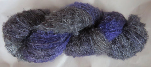 Mohair Loop - Medium Boucle - Lavender & Greys