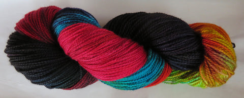 Fine Merino - Fine Sport Weight Yarn -  Rainbow 21