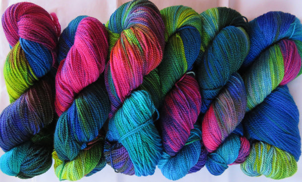  3x50g Beginners Rainbow Yarn, 260 Yards Rainbow Yarn