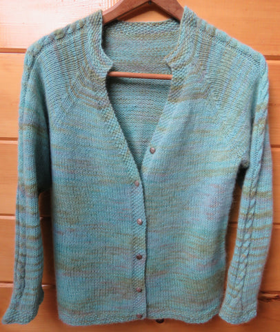 Pattern - Cardigan - Light Summer Cardigan in Wool & Angora - 510