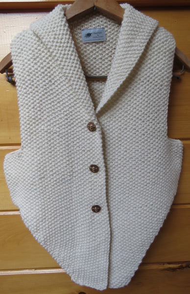 Pattern - Vest - Moss Stitch Vest - Wool & Cashmere or Worsted Weight - 690