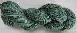 4 ply - Baby Alpaca & Tussah Silk - Green #0-2 - Light DK Weight