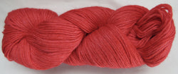 4 ply - Baby Alpaca & Tussah Silk - Red #0-5 - Light DK Weight