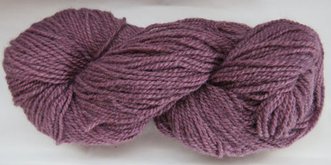 Romney Lambs Wool - Worsted Weight - Mauve #RO-4