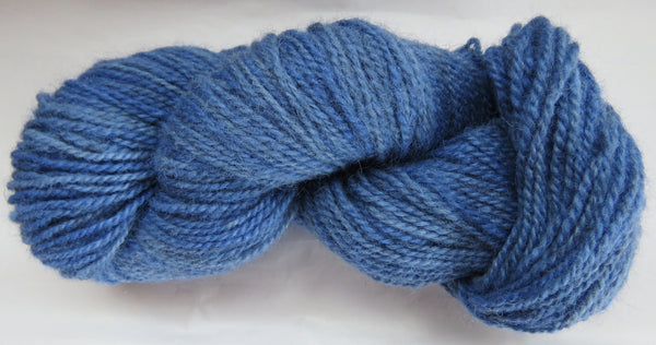 Romney Lambs Wool - Worsted Weight - Blue #RO-6