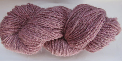 Romney Lambs Wool - Worsted Weight - Pink #RO-14