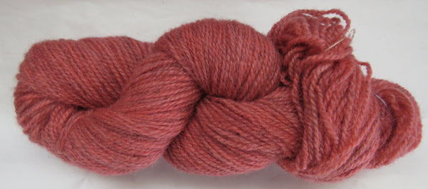Romney Lambs Wool - Worsted Weight - Red #RO-23