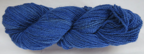 Romney Lambs Wool - Worsted Weight - Blue #RO-27