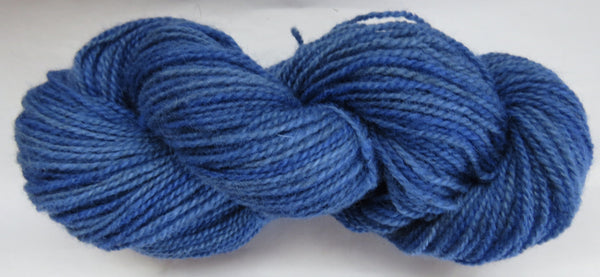 Romney Lambs Wool - Worsted Weight - Blue #RO-28