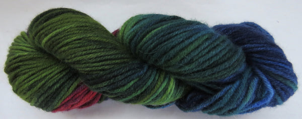 Red Worsted Weight Recycled Cashmere Yarn