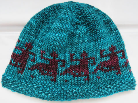 Pattern - Hat - Dancing Granny Hat in Merino DK Single Ply - 1012